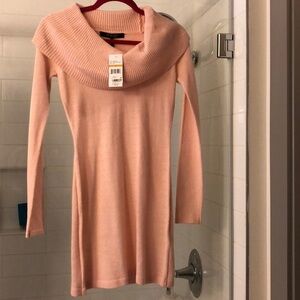 NWT Light Pink Energie Sweater Dress